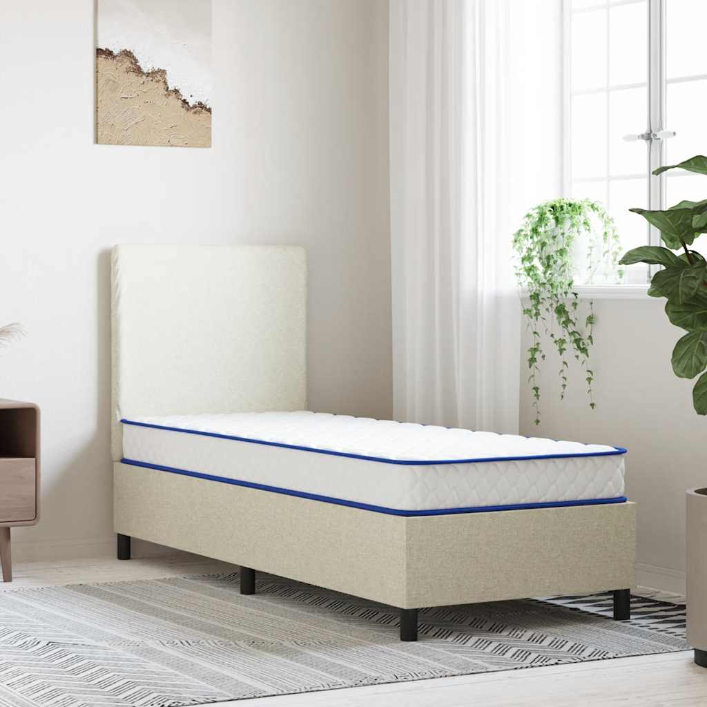 vidaXL Memory-Schaum-Matratze 80x200x17 cm Weich Weiß