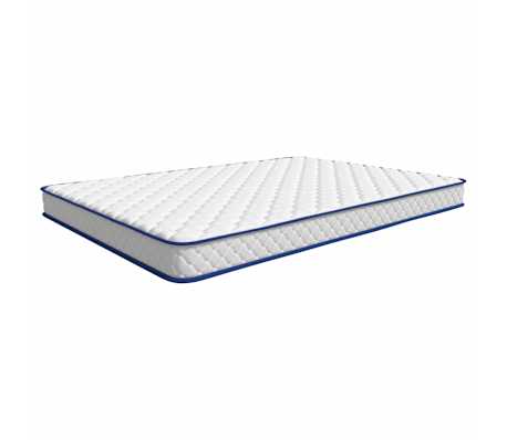 vidaXL Matrac s pam&auml;ťovou penou, biely 140x190x17 cm m&auml;kk&yacute;