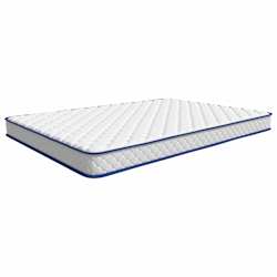 vidaXL Matrac s pam&auml;ťovou penou, biely 140x190x17 cm m&auml;kk&yacute;