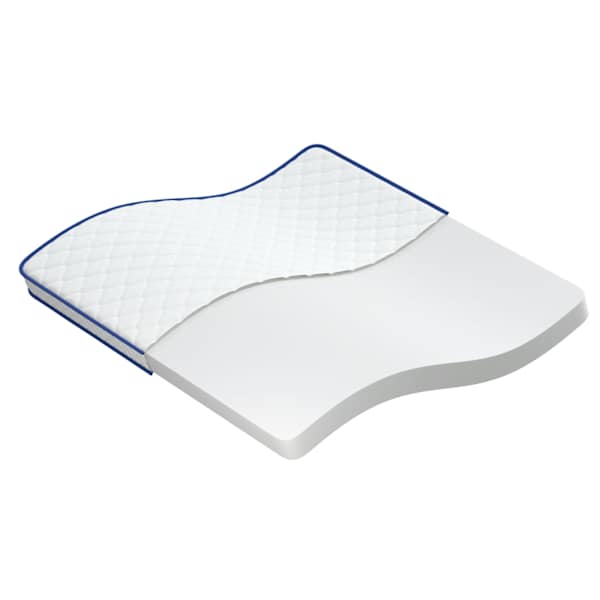 vidaXL m&auml;luvahust madrats valge 200x200x17 cm pehme