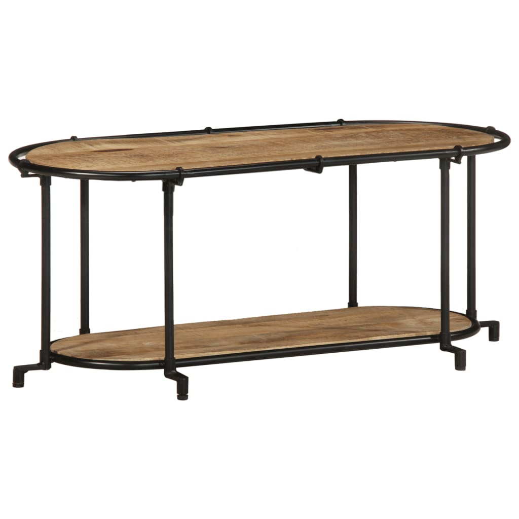 Thumbnail - vidaXL TV-Regal 100x42x40 cm Raues Mangoholz