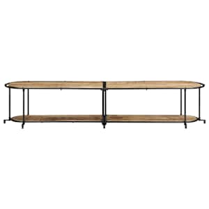 TV stolek 200 x 42 x 40 cm masivní hrubé mangovníkové dřevo - obrázek 4