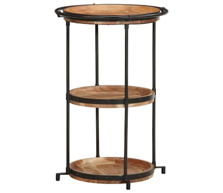 vidaXL Beistelltisch &Oslash;55x83 cm Massivholz Akazie