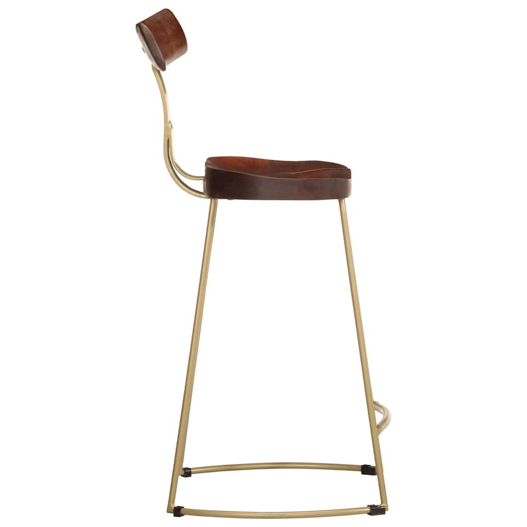 Thumbnail - vidaXL Barhocker 2 Stk. 49x43x88 cm Mango Massivholz