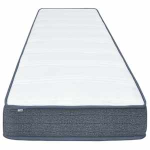 Box spring matrace 190 x 90 x 20 cm středně měkký textil - obrázek 3