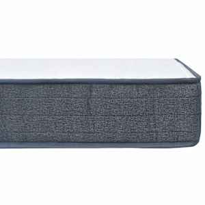 Box spring matrace 190 x 90 x 20 cm středně měkký textil - obrázek 7