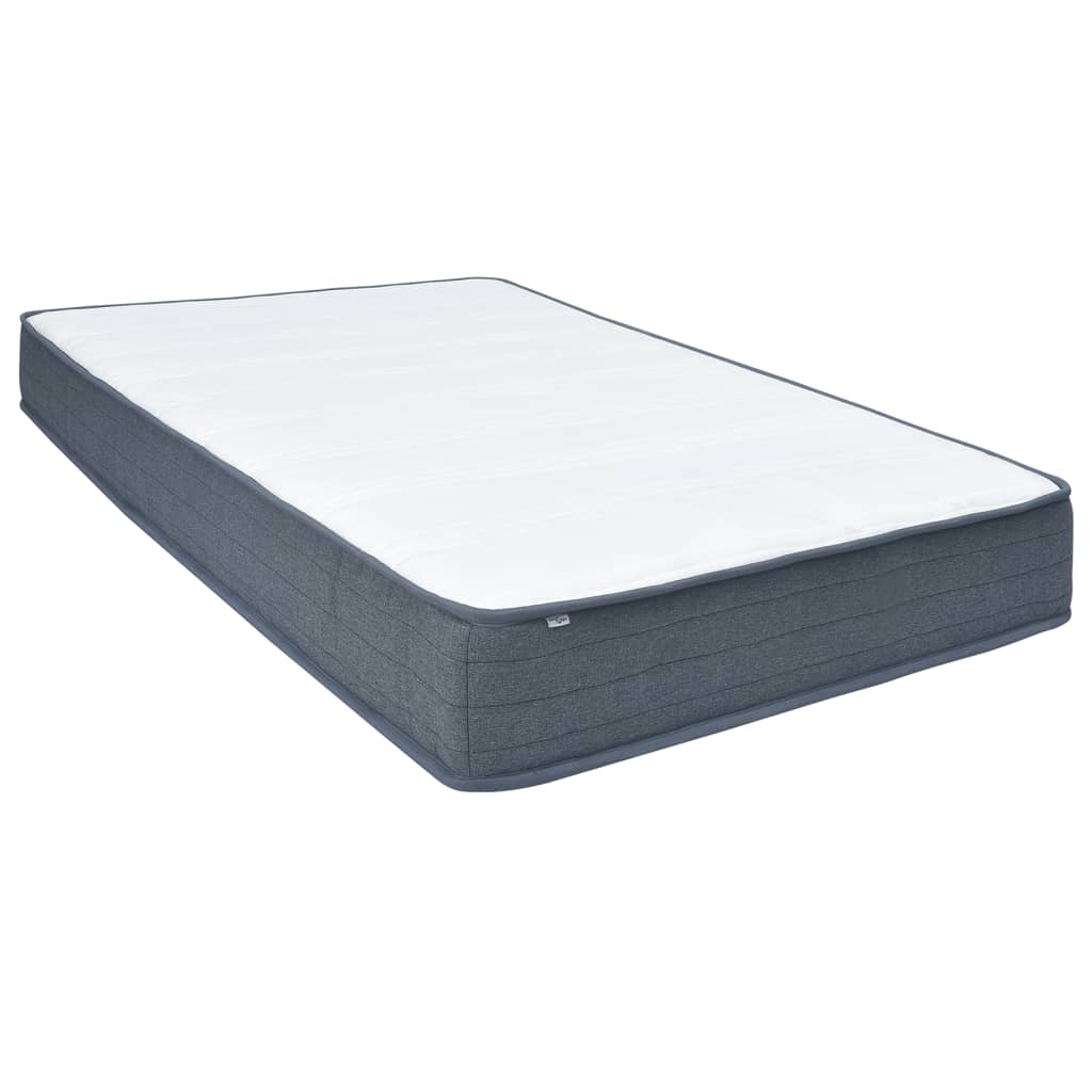 vidaXL Box spring matrace 140 x 190 x 20 cm středně měkký textil