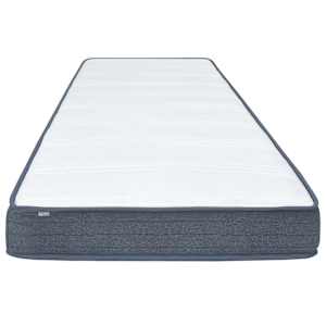 Box spring matrace 190 x 140 x 20 cm středně měkký textil - obrázek 3