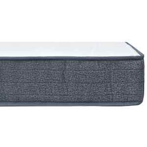 Box spring matrace 190 x 140 x 20 cm středně měkký textil - obrázek 8