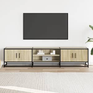 TV skříňka dub sonoma 180 x 35 x 41 cm kompozitní dřevo - obrázek 3