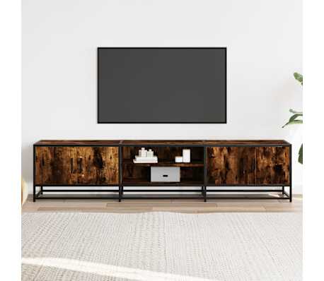 vidaXL TV skapītis, ozolkoka krāsā, 180x35x41 cm, inženierijas koks