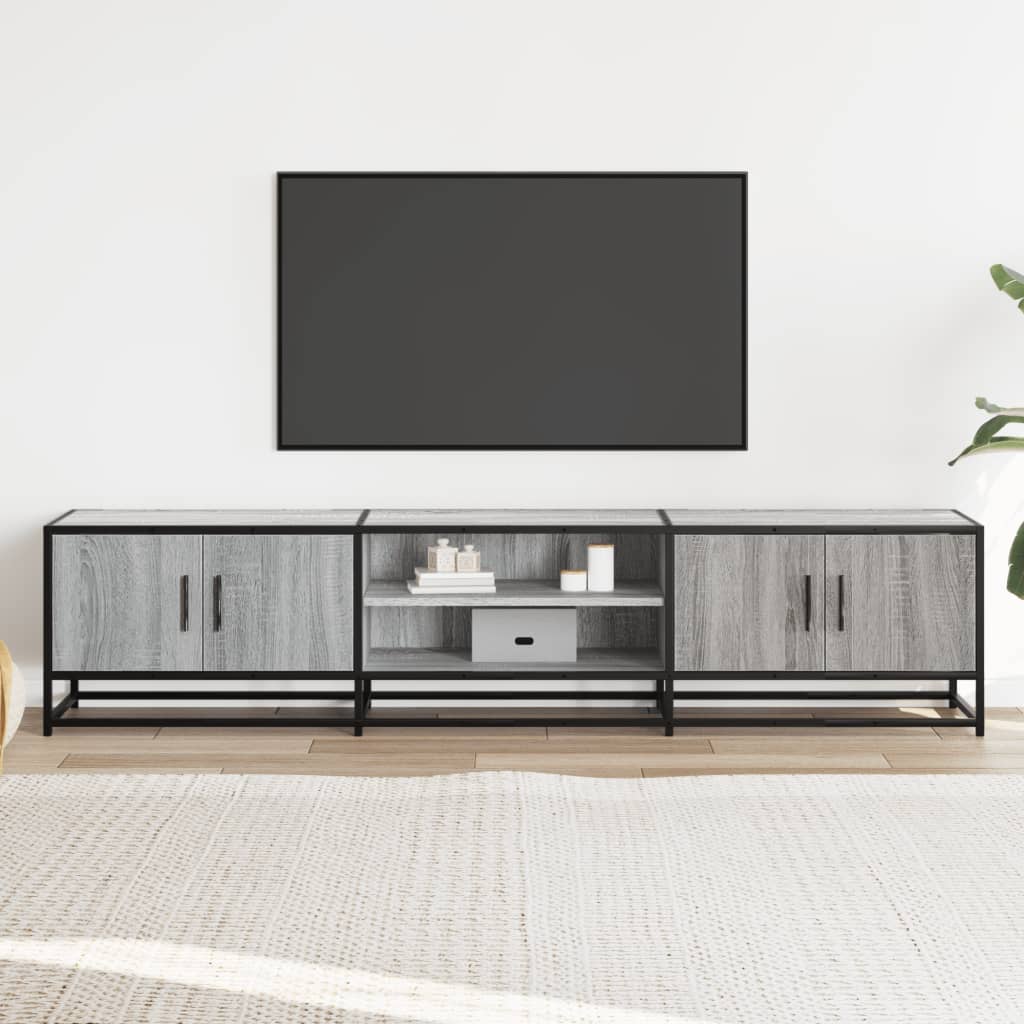 vidaXL Dulap TV, gri sonoma, 180x35x41 cm, lemn prelucrat
