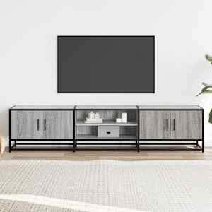 TV skříňka šedá sonoma 180 x 35 x 41 cm kompozitní dřevo - obrázek 3