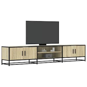 TV omarica sonoma hrast 210x35x41 cm inženirski les