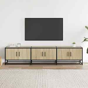 TV skříňka dub sonoma 180 x 35 x 41 cm kompozitní dřevo - obrázek 3