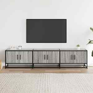 TV skříňka šedá sonoma 180 x 35 x 41 cm kompozitní dřevo - obrázek 3