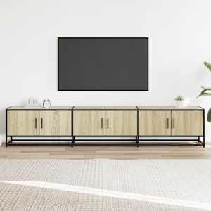 TV skříňka dub sonoma 210 x 35 x 41 cm kompozitní dřevo - obrázek 3
