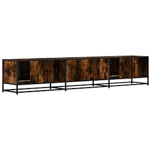 TV skříňka kouřový dub 210 x 35 x 41 cm kompozitní dřevo - obrázek 6
