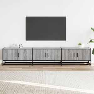 TV skříňka šedá sonoma 210 x 35 x 41 cm kompozitní dřevo - obrázek 3
