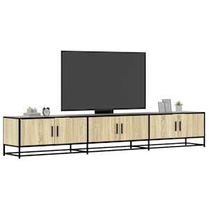 TV skříňka dub sonoma 240 x 35 x 41 cm kompozitní dřevo - obrázek 1