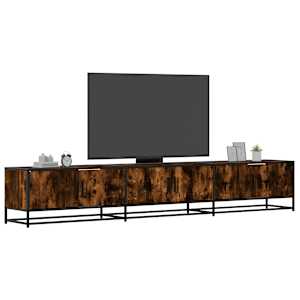 TV skříňka kouřový dub 240 x 35 x 41 cm kompozitní dřevo - obrázek 1
