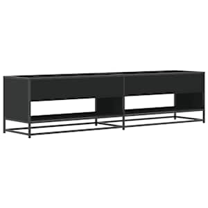TV skříňka černá 180,5 x 40 x 46 cm kompozitní dřevo - obrázek 5