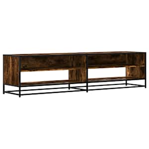 TV skříňka kouřový dub 180,5 x 40 x 46 cm kompozitní dřevo - obrázek 2