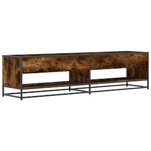 TV skříňka kouřový dub 180,5 x 40 x 46 cm kompozitní dřevo - obrázek 6