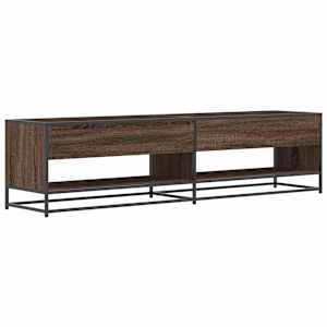TV skříňka hnědý dub 180,5 x 40 x 46 cm kompozitní dřevo - obrázek 5