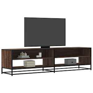 TV skříňka hnědý dub 180,5 x 40 x 46 cm kompozitní dřevo - obrázek 1