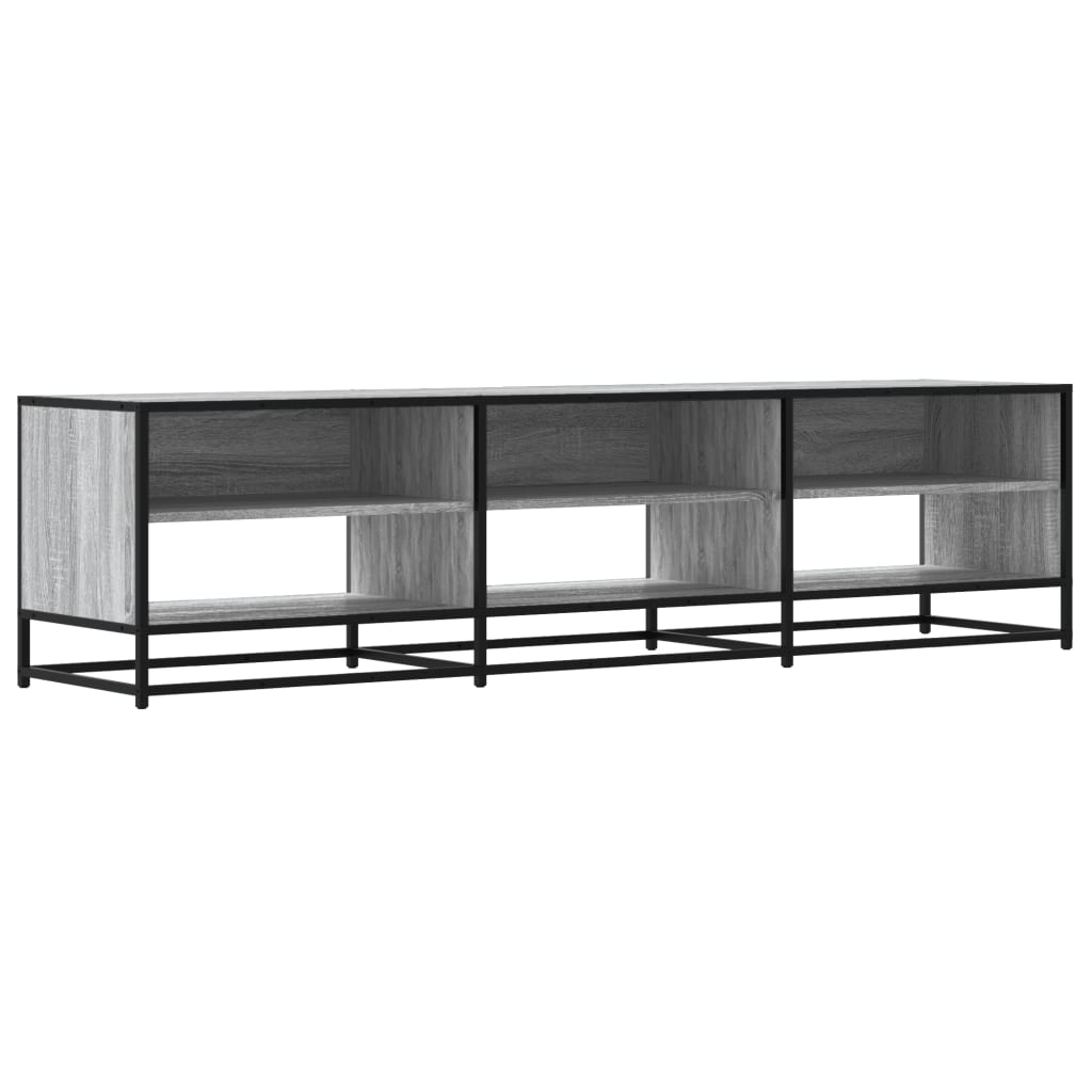vidaXL TV skříňka šedá sonoma 180 x 40 x 46 cm kompozitní dřevo