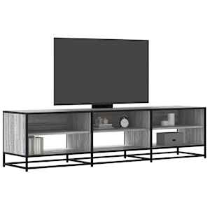 TV omarica siva sonoma 180x40x46 cm inženirski les