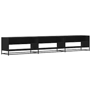 TV skříňka černá 270 x 40 x 46 cm kompozitní dřevo - obrázek 2