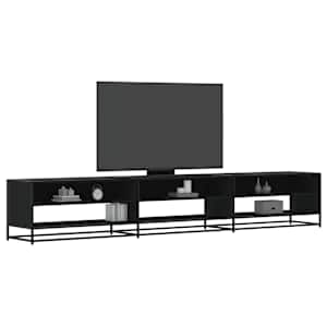TV skříňka černá 270 x 40 x 46 cm kompozitní dřevo - obrázek 1