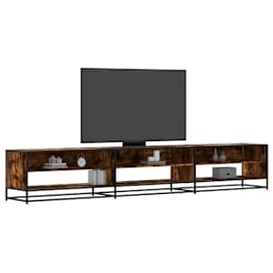 TV omarica dimljeni hrast 270x40x46 cm inženirski les