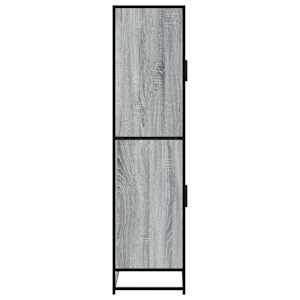 Skříň highboard šedá sonoma 68 x 35 x 139 cm kompozitní dřevo - obrázek 5