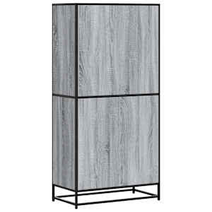Skříň highboard šedá sonoma 68 x 35 x 139 cm kompozitní dřevo - obrázek 6