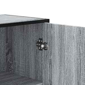 Skříň highboard šedá sonoma 68 x 35 x 139 cm kompozitní dřevo - obrázek 8