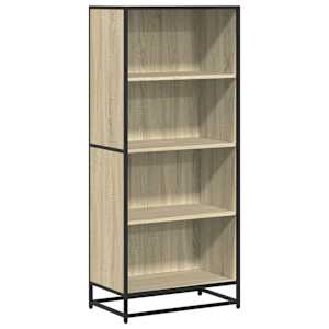 Knihovna dub sonoma 60 x 35 x 139 cm kompozitní dřevo - obrázek 2