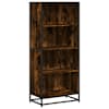 vidaXL raamaturiiul, suitsutatud tamm, 60x35x139 cm, tehispuit