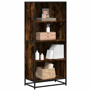 Knjižna omara dimljeni hrast 60x35x139 cm inženirski les