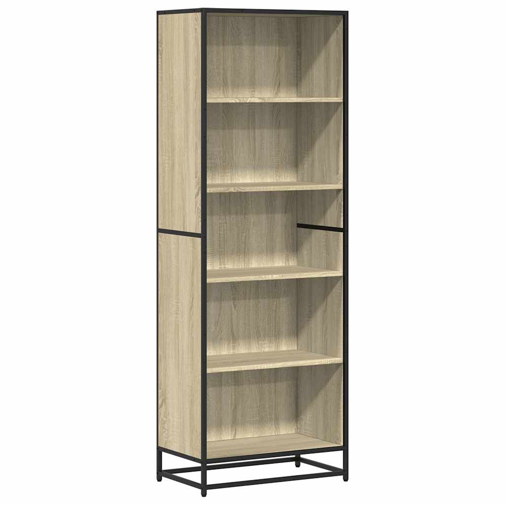 E-shop vidaXL Knižnica dub sonoma 60x35x170,5 cm kompozitné drevo