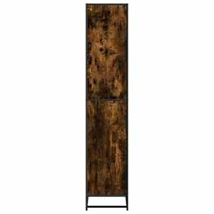 Knihovna kouřový dub 60 x 35 x 170,5 cm kompozitní dřevo - obrázek 5