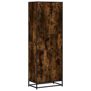 Knihovna kouřový dub 60 x 35 x 170,5 cm kompozitní dřevo - obrázek 6