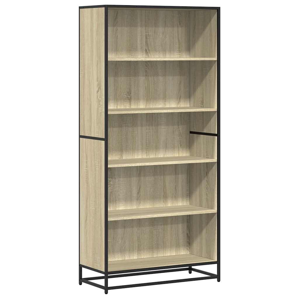 vidaXL Knihovna dub sonoma 80,5 x 35 x 170,5 cm kompozitní dřevo