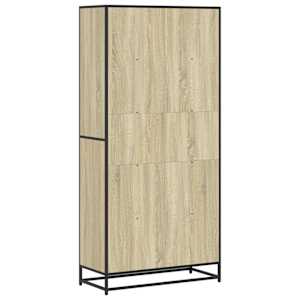 Knihovna dub sonoma 80,5 x 35 x 170,5 cm kompozitní dřevo - obrázek 6