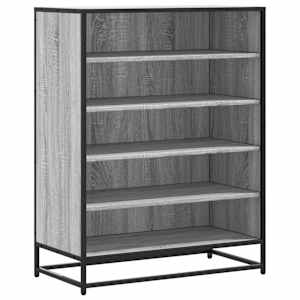 vidaXL jalatsikapp, hall sonoma tamm, 75x38x97,5 cm, tehispuit