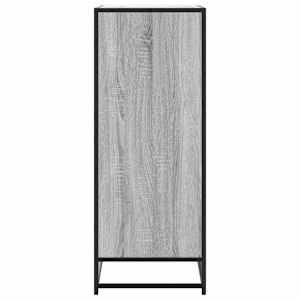 Botník šedý sonoma 75 x 38 x 97,5 cm kompozitní dřevo a kov - obrázek 5