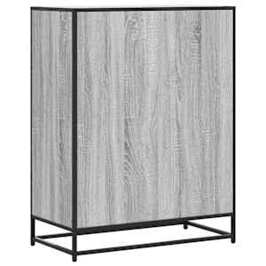 Botník šedý sonoma 75 x 38 x 97,5 cm kompozitní dřevo a kov - obrázek 6