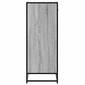 Botník šedý sonoma 75 x 38 x 97,5 cm kompozitní dřevo a kov - obrázek 5